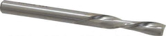 Onsrud - 1/4" Cutting Diam x 1" Length of Cut, 2 Flute, Downcut Spiral Router Bit - Uncoated, Right Hand Cut, High Speed Steel, 3" OAL x 1/4" Shank Diam, Double Edge, 19 to 32° Helix Angle - All Tool & Supply