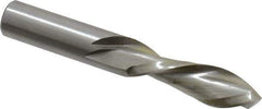 Onsrud - 1/2" Cutting Diam x 1-1/2" Length of Cut, 2 Flute, Downcut Spiral Router Bit - Uncoated, Right Hand Cut, High Speed Steel, 3-1/2" OAL x 1/2" Shank Diam, Double Edge, 19 to 32° Helix Angle - All Tool & Supply