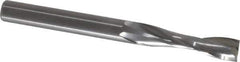 Onsrud - 3/8" Cutting Diam x 1-1/2" Length of Cut, 2 Flute, Upcut Spiral Router Bit - Uncoated, Right Hand Cut, Solid Carbide, 4" OAL x 3/8" Shank Diam, Double Edge, 22° Helix Angle - All Tool & Supply