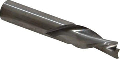 Onsrud - 1/2" Cutting Diam x 1-1/8" Length of Cut, 2 Flute, Downcut Spiral Router Bit - Uncoated, Right Hand Cut, Solid Carbide, 3" OAL x 1/2" Shank Diam, Double Edge, 30° Helix Angle - All Tool & Supply