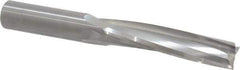 Onsrud - 3/4" Cutting Diam x 3-1/8" Length of Cut, 3 Flute, Upcut Spiral Router Bit - Uncoated, Right Hand Cut, Solid Carbide, 6" OAL x 3/4" Shank Diam, Three Edge, 10° Helix Angle - All Tool & Supply