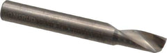 Onsrud - 3/16" Cutting Diam x 3/8" Length of Cut, 1 Flute, Upcut Spiral Router Bit - Uncoated, Right Hand Cut, Solid Carbide, 1-1/2" OAL x 3/16" Shank Diam, Single Edge, 22° Helix Angle - All Tool & Supply