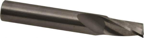 Onsrud - 3/8" Cutting Diam x 5/8" Length of Cut, 1 Flute, Upcut Spiral Router Bit - Uncoated, Right Hand Cut, Solid Carbide, 2-1/2" OAL x 3/8" Shank Diam, Single Edge, 21° Helix Angle - All Tool & Supply