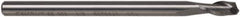 Onsrud - 3/4" Cutting Diam x 1-1/8" Length of Cut, 2 Flute, Upcut Spiral Router Bit - Uncoated, Right Hand Cut, Solid Carbide, 4" OAL x 3/4" Shank Diam, Bottom-Surfacing, 30° Helix Angle - All Tool & Supply