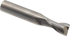 Onsrud - 1/2" Cutting Diam x 7/8" Length of Cut, 2 Flute, Upcut Spiral Router Bit - Uncoated, Right Hand Cut, Solid Carbide, 3" OAL x 1/2" Shank Diam, Bottom-Surfacing, 30° Helix Angle - All Tool & Supply