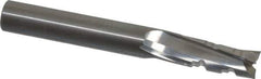 Onsrud - 3/8" Cutting Diam x 7/8" Length of Cut, 3 Flute, Upcut Spiral Router Bit - Uncoated, Right Hand Cut, Solid Carbide, 3" OAL x 3/8" Shank Diam, Three Edge, 10° Helix Angle - All Tool & Supply