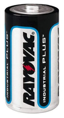 Rayovac - Size C, Alkaline, 2 Pack, Standard Battery - 1.5 Volts, Flat Terminal, LR14, ANSI, IEC, NEDA Regulated - All Tool & Supply