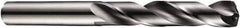 DORMER - 27/64" 140° Solid Carbide Jobber Drill - TiAlN Finish, Right Hand Cut, Spiral Flute, Straight Shank, 118mm OAL, Four Facet Split Point - All Tool & Supply