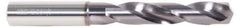 DORMER - #30 140° Solid Carbide Jobber Drill - TiAlN Finish, Right Hand Cut, Spiral Flute, Straight Shank, 66mm OAL, Four Facet Split Point - All Tool & Supply