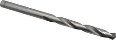 Made in USA - 3/8" Diam, 6" OAL Bright Carbide-Tipped Aircraft Extension Drill Bit - 135° Point Angle - All Tool & Supply