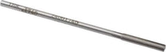 Made in USA - 0.174" Carbide-Tipped 4 Flute Chucking Reamer - Straight Flute, 0.151" Straight Shank, 1" Flute Length, 4" OAL - All Tool & Supply