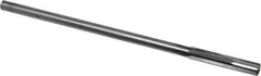 Made in USA - 0.269" Carbide-Tipped 4 Flute Chucking Reamer - Straight Flute, 15/64" Straight Shank, 1-1/2" Flute Length, 6" OAL - All Tool & Supply