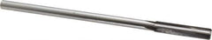 Made in USA - 0.365" Carbide-Tipped 4 Flute Chucking Reamer - Straight Flute, 5/16" Straight Shank, 1-3/4" Flute Length, 7" OAL - All Tool & Supply