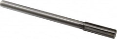 Chucking Reamer: 0.674″ Dia, 9″ OAL, 2-1/4″ Flute Length, Straight Shank, Solid Carbide 6 Flute, RH