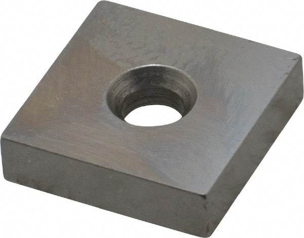 Mitutoyo - 0.25" Square Steel Gage Block - Accuracy Grade 0, Includes Certificate of Inspection - All Tool & Supply