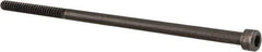 Value Collection - #6-32 UNC Hex Socket Drive, Socket Cap Screw - Alloy Steel, Black Oxide Finish, Partially Threaded, 3" Length Under Head - All Tool & Supply