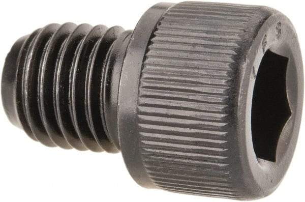 Value Collection - 5/16-24 UNF Hex Socket Drive, Socket Cap Screw - Alloy Steel, Black Oxide Finish, Fully Threaded, 3/8" Length Under Head - All Tool & Supply