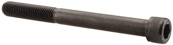 Value Collection - 5/16-24 UNF Hex Socket Drive, Socket Cap Screw - Alloy Steel, Black Oxide Finish, Partially Threaded, 3-1/4" Length Under Head - All Tool & Supply