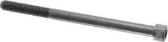 Value Collection - 5/16-24 UNF Hex Socket Drive, Socket Cap Screw - Alloy Steel, Black Oxide Finish, Partially Threaded, 4-1/2" Length Under Head - All Tool & Supply