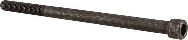 Value Collection - 5/16-24 UNF Hex Socket Drive, Socket Cap Screw - Alloy Steel, Black Oxide Finish, Partially Threaded, 5" Length Under Head - All Tool & Supply