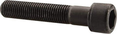 Value Collection - 7/16-20 UNF Hex Socket Drive, Socket Cap Screw - Alloy Steel, Black Oxide Finish, Partially Threaded, 2-1/4" Length Under Head - All Tool & Supply