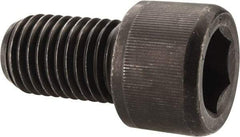 Value Collection - 9/16-18 UNF Hex Socket Drive, Socket Cap Screw - Alloy Steel, Black Oxide Finish, Fully Threaded, 1" Length Under Head - All Tool & Supply