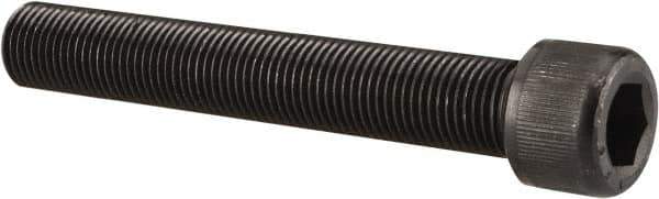 Value Collection - 9/16-18 UNF Hex Socket Drive, Socket Cap Screw - Alloy Steel, Black Oxide Finish, Partially Threaded, 3" Length Under Head - All Tool & Supply