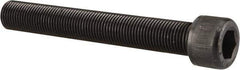 Value Collection - 9/16-18 UNF Hex Socket Drive, Socket Cap Screw - Alloy Steel, Black Oxide Finish, Partially Threaded, 4" Length Under Head - All Tool & Supply