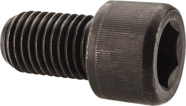 Value Collection - 7/8-9 UNC Hex Socket Drive, Socket Cap Screw - Alloy Steel, Black Oxide Finish, Partially Threaded, 1-1/2" Length Under Head - All Tool & Supply