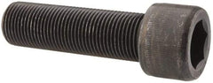 Value Collection - 7/8-14 UNF Hex Socket Drive, Socket Cap Screw - Alloy Steel, Black Oxide Finish, Fully Threaded, 3" Length Under Head - All Tool & Supply