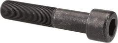 Value Collection - 1-14 UNF Hex Socket Drive, Socket Cap Screw - Alloy Steel, Black Oxide Finish, Partially Threaded, 5" Length Under Head - All Tool & Supply