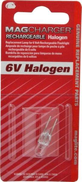 Mag-Lite - Halogen Bulb - Clear, Compatible With RE1019 Flashlights - All Tool & Supply