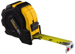 Komelon - 16' x 1" Yellow Blade Tape Measure - 1/16" Graduation, Inch Graduation Style, Yellow/Black Case - All Tool & Supply