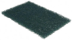 3M - 9" Long x 6" Wide x 1/4" Thick Scouring Pad - Heavy-Duty, Green - All Tool & Supply