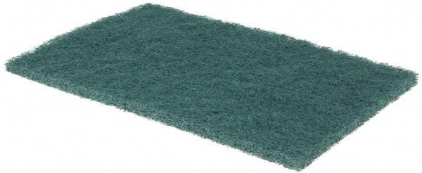 3M - 9" Long x 6" Wide x 0.4" Thick Scouring Pad - Medium-Duty, Green - All Tool & Supply