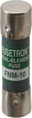 Cooper Bussmann - 250 VAC, 10 Amp, Time Delay General Purpose Fuse - Fuse Holder Mount, 1-1/2" OAL, 10 at 125 V kA Rating, 13/32" Diam - All Tool & Supply