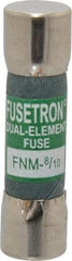 Cooper Bussmann - 250 VAC, 0.8 Amp, Time Delay General Purpose Fuse - Fuse Holder Mount, 1-1/2" OAL, 10 at 125 V kA Rating, 13/32" Diam - All Tool & Supply