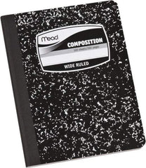 Mead - 100 Sheet, 7-1/2 x 9-3/4", Composition Book - White - All Tool & Supply