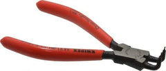 Knipex - Internal Retaining Ring Pliers - 5" OAL, Bent Nose - All Tool & Supply