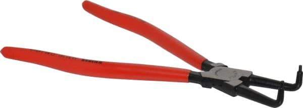 Knipex - Internal Retaining Ring Pliers - 12-1/2" OAL, Bent Nose - All Tool & Supply