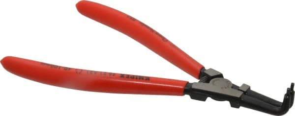 Knipex - External Retaining Ring Pliers - 8-1/2" OAL, Bent Nose - All Tool & Supply