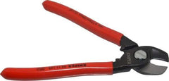 Knipex - 6-1/2" OAL, 12 AWG Capacity, Cable Cutter - Ergo Dual Component Handle - All Tool & Supply