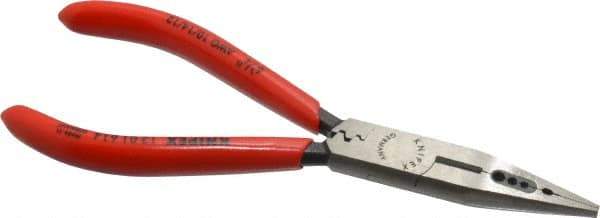 Knipex - 6-1/4" OAL, Electrician's Pliers - Standard Jaw, Standard Head - All Tool & Supply