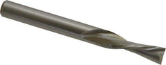 Onsrud - 5/16" Cutting Diam x 1" Length of Cut, 2 Flute, Downcut Spiral Router Bit - Uncoated, Right Hand Cut, High Speed Steel, 3" OAL x 5/16" Shank Diam, Double Edge, 19 to 32° Helix Angle - All Tool & Supply