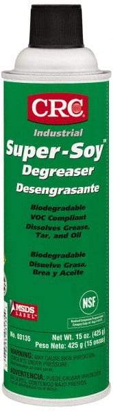 CRC - 20 oz Aerosol Cleaner/Degreaser - Aerosol, Biodegradable, Unscented - All Tool & Supply