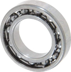 SKF - 12mm Bore Diam, 21mm OD, Open Thin Section Radial Ball Bearing - 5mm Wide, 1 Row, Round Bore, 151 Lb Static Capacity, 321 Lb Dynamic Capacity - All Tool & Supply