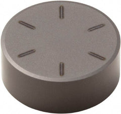 Seco - RNMN32 Grade CBN500 PCBN Turning Insert - Uncoated, Round, 3/8" Inscr Circle, 1/8" Thick - All Tool & Supply