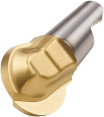 Seco - MM12 M07 Grade F30M Carbide End Milling Tip Insert - 2 Flutes, 0.63" Cutting Diam, 0.638" Depth of Cut, 11/16" Extension, 0.315" Cnr Rad - All Tool & Supply