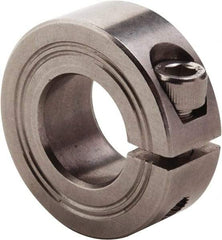 Climax Metal Products - 26mm Bore, Stainless Steel, One Piece Clamp Collar - 2" Outside Diam - All Tool & Supply