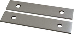 SPI - 6" Long x 1-1/4" High x 1/8" Thick, Steel Parallel - Sold as Matched Pair - All Tool & Supply